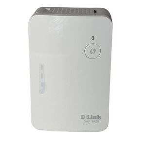 D-Link DAP-1620 AC1200 Dual Band Wi Fi‎ Wireless Range Extender White